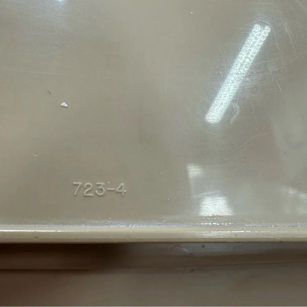 Vintage Tupperware Egg tray tan with white trays cottagecore homestead